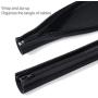 Cable Management Sleeve, JOTO Cord Management System for TV/Computer/Home Entertainment, 19-20 inch Flexible Cable Sleeve Wrap Cover Organizer, 4 Piece - Black