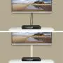 D-Line TV Cable Raceway, Large On Wall Cord Cover Beige, 39 Inch Channel to Hide and Conceal Cords and Wires, 2 Inches Wide by 1 Inch High