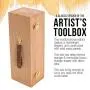 US Art Supply Artist Wood Pastel, Pen, Marker Storage Box with Drawer(s) (Medium Tool Box) US Art Supply Artist Wood Pastel, Pen, Marker Storage Box with Drawer(s) (Medium Tool Box)