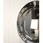 Nagina International Metal Crafted Nickel Plated Aluminum Porthole Bathroom Decor Mirror (20 Inches)