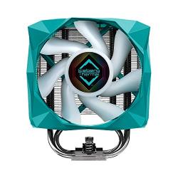 Iceberg Thermal IceSLEET X6 Intel & AMD High Performance CPU Cooler 6 Heat Pipe Nickel Plating Addressable RGB ARGB 120mm PWM Fan