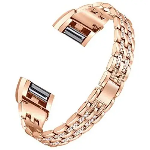 bayite Bands Compatible Fitbit Charge 2, Replacement Metal Bracelet Adjustable Fitbit Charge 2 Bands Bling Rhinestone bayite Bands Compatible Fitbit Charge 2, Replacement Metal Bracelet Adjustable Fitbit Charge 2 Bands Bling Rhinestone