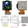 MakerFocus Raspberry Pi Camera Module 8MP Sensor Camera Module Wide Angle 160 Degree FoV Compatible with Raspberry Pi Camera Board V2 Supporting Video Record and Still Picture Resolution