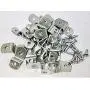 1/4'' Canvas Offset Clips Extra Heavy Duty with Screws 20 Pack 1/4'' Canvas Offset Clips Extra Heavy Duty with Screws 20 Pack
