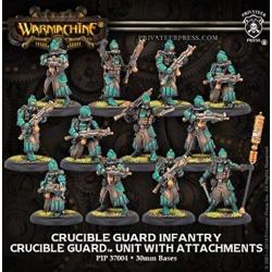 Privateer Press PIP37004 War Machine Crucible Guard: Infantry & CA Unit (12) (Metal/Resin)