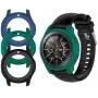 Case Fit Samsung Galaxy Watch (46mm) /Gear S3 Frontier Protector Case, 3Pcs Soft TPU Shock-Proof Protective Bumper Sleeve Cover Case for Galaxy Watch (46mm) /Gear S3 Frontier (Black Green Blue) Case Fit Samsung Galaxy Watch (46mm) /Gear S3 Frontier Protector Case, 3Pcs Soft TPU Shock-Proof Protective Bumper Sleeve Cover Case for Galaxy Watch (46mm) /Gear S3 Frontier (Black Green Blue)