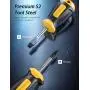 Magnetic Screwdriver Set 10 PCS, CREMAX Professional Cushion Grip 5 Phillips and 5 Flat Head Tips Screwdrivers with Case Non-Slip for Repair Home Improvement Craft Magnetic Screwdriver Set 10 PCS, CREMAX Professional Cushion Grip 5 Phillips and 5 Flat Head Tips Screwdrivers with Case Non-Slip for Repair Home Improvement Craft