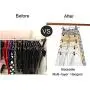 Amber Home Heavy Duty Add On Metal Pants Skirt Hangers, Chrome Stackable Hanger with 2-Adjustable Clips for Trousers, Jeans, Slack, Clothes 12 Pack Amber Home Heavy Duty Add On Metal Pants Skirt Hangers, Chrome Stackable Hanger with 2-Adjustable Clips for Trousers, Jeans, Slack, Clothes 12 Pack