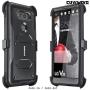 COVRWARE AEGIS Series CASE for LG V20 with Built-in [Screen Protector] Heavy Duty Full-Body Rugged Holster Armor Case [Belt Swivel Clip][Kickstand] - Black