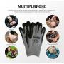 CustomGrips U30 Cut Resistant Work Gloves Level 4 Resistance, Nitrile Coated