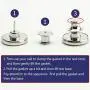 MIUYOON Button Pins for Jeans,17mm 6PCS Jean Buttons Replacement Button Pins for Pants Easy to Use and No Tools Require