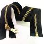 WKXFJJWZC Set of 20 Pieces 5# Brass Metal Separate Zippers in with Donut Zippers Pulls 24 Inch（20Color） (24inch)