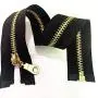 WKXFJJWZC Set of 20 Pieces 5# Brass Metal Separate Zippers in with Donut Zippers Pulls 12 Inch（20Color） (12inch)