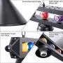 Wellmet Billiard Light for Pool Table,59” Pool Table Lighting for 7 8 9 Table, Hanging Over Pool Table Light with Matte Metal Shades and Billiard Ball Decor,Perfect for Game Room,Kitchen Island