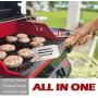 HaSteeL Griddle Accessories Set of 20, Stainless Steel Griddle Spatula Tools Kit with Carrying Bag, Complete Heavy Duty Metal Spatulas for Teppanyaki BBQ/Flat Top/Cast Iron Cooking Grilling Camping
