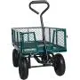 Dporticus Four-Wheel Trailer Large Folding Wagon Side Cart 560lbs Load Capacity, Handling Truck Pull for Outdoor Garden Warehouse Beach Dporticus Four-Wheel Trailer Large Folding Wagon Side Cart 560lbs Load Capacity, Handling Truck Pull for Outdoor Garden Warehouse Beach