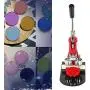 2-1/4 inch (58mm) Button Badge Maker Punch Press Machine with 1000 Pcs Button Parts and Circle Cutter for Making Pin Buttons, Rope Ties, Key Chains, Bottle Openers 2-1/4 inch (58mm) Button Badge Maker Punch Press Machine with 1000 Pcs Button Parts and Circle Cutter for Making Pin Buttons, Rope Ties, Key Chains, Bottle Openers