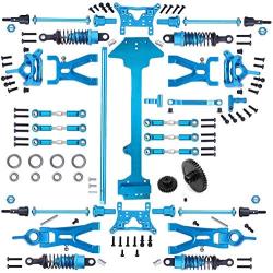 SONPP 1 Set Complete Upgrade Parts Kit for WLtoys A959 A959-B A969-B A979-B K929-B 1/18 RC Car Replacement Accessories,B