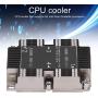 EBTOOLS Heat Sink for Purley Platform, NK‑P0067PS LGA 3647‑0 1U X11 CPU Heat Sink Cooling Computer Accessories