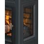 Duraflame 3D Infrared Electric Fireplace Stove with Remote Control - Portable Indoor Space Heater - DFI-5010 (Black)