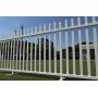 Zippity Outdoor Products ZP19026 Lightweight Portable Vinyl Picket Fence Kit w/Metal Base(42'' H x 92'' W), White