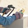 Sand Blaster with 10 Foot Hose, Sand Blast Gun, and Wrench - Siphon Feed (Campbell Hausfeld AT122601AV)