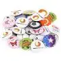 Bundle: 2-1/4 Inch Button Badge Maker Machine + 1500 Button Parts & Circle Cutter