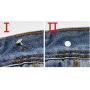 Oxeanus 10Pcs Metal Replacement Jeans Buttons Kit