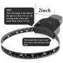 Body Measuring Tape 60 inch, Body Tape Measure, Lock Pin and Push Button Retract, Body Measurement Tape, Black