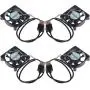 IYSHOUGONG 4 Pack DC 5V USB Connector Cooling Fan 50x50x10mm PC Computer Cooling Cooler Fan Heatsink Fan IYSHOUGONG 4 Pack DC 5V USB Connector Cooling Fan 50x50x10mm PC Computer Cooling Cooler Fan Heatsink Fan