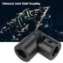 U-Joint Motor Connector, 16 x 32 x 70mm DIY Steering Universal Joint Made of Metal for Connecting Model Cars, Model Ships, Robots U-Joint Motor Connector, 16 x 32 x 70mm DIY Steering Universal Joint Made of Metal for Connecting Model Cars, Model Ships, Robots