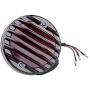 TUINCYN Motorcycle Rear Tail Light Brake Integrated Taillight Black Case Red Stop Running Indictor Light Universal for Honda Kawasaki Suzuki Yamaha Motorcycle Light Accessories (Pack of 1)