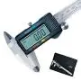 DIGI-Science Accumatic Digital Caliper Measuring Tool | 6 Inch Stainless Steel Electronic Vernier Calipers Measures up to 0-6”/0-150mm | Large LCD Display Screen | 2 Batteries Included (50-10150)