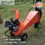 EFCUT C30 Wood Chipper Shredder Mulcher 7 HP 212cc Heavy Duty Engine Gas Powered 3 inch Max Wood Diameter Capacity Reduction Rate 20:1 3-Year Warranty, EPA/CARB Certified
