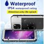 iPhone 11 Pro Max Case, CarterLily Full Body Shockproof Dustproof Waterproof Aluminum Alloy Metal Gorilla Glass Cover Case for Apple iPhone 11 Pro Max 6.5 inch (White)