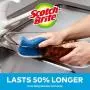 Scotch-Brite Non-Scratch Scrub Sponges, 9 Scrub Sponges, Lasts 50% Longer than the Leading National Value Brand