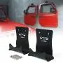 Xprite 2PCS Wall Mount Removable Door Storage Hangers with Rubber Lining, Heavy Duty Metal Door Storage Holder Bracket for 1956-2020 Jeep Wrangler CJ YJ TJ LJ JK JKU JL JLU Xprite 2PCS Wall Mount Removable Door Storage Hangers with Rubber Lining, Heavy Duty Metal Door Storage Holder Bracket for 1956-2020 Jeep Wrangler CJ YJ TJ LJ JK JKU JL JLU