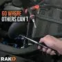 RAK Magnetic Pickup Tool with LED Lights - Telescoping Magnet Pick Up Gadget Tool for Men, DIY Handyman, Father/Dad, Husband, Boyfriend, Him, Women RAK Magnetic Pickup Tool with LED Lights - Telescoping Magnet Pick Up Gadget Tool for Men, DIY Handyman, Father/Dad, Husband, Boyfriend, Him, Women