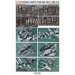 Madworks AW9 S16 Detail Up Metal Parts Photo-Etch Upgrade for Fazz Ver. Ka MG 1/100 Model Kit