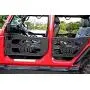 JROAD Compatible with Tubular Doors Jeep Wrangler 07-18 JK JKU Rubicon Sahara Sport 4-Door W/Side View Mirrors Soldier LOGO JROAD Compatible with Tubular Doors Jeep Wrangler 07-18 JK JKU Rubicon Sahara Sport 4-Door W/Side View Mirrors Soldier LOGO