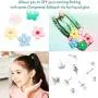 250 Pairs (500 Pieces) 4mm,5mm,6mm,8mm,10mm Stainless Steel Earring Posts Flat Pad Blank Stud Earrings with Butterfly Earring Backs for DIY Earring Making Findings, Silver 250 Pairs (500 Pieces) 4mm,5mm,6mm,8mm,10mm Stainless Steel Earring Posts Flat Pad Blank Stud Earrings with Butterfly Earring Backs for DIY Earring Making Findings, Silver
