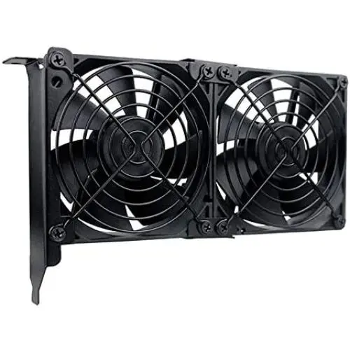 GDSTIME Graphic Card Fans, Graphics Card Cooler, Video Card Cooler, PCI Slot Dual 90mm 92mm Fans, VGA Cooler