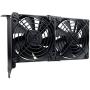 GDSTIME Graphic Card Fans, Graphics Card Cooler, Video Card Cooler, PCI Slot Dual 90mm 92mm Fans, VGA Cooler