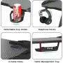 Gaming Desk - Dripex 44.5” Z Shaped Desk Ergonomic PC Computer Gaming Desk Gamer Table Professional Game Station with Cup Holder, Headphone Hook for E-Sport Racing Gamer Home Office Gift (Black) Gaming Desk - Dripex 44.5” Z Shaped Desk Ergonomic PC Computer Gaming Desk Gamer Table Professional Game Station with Cup Holder, Headphone Hook for E-Sport Racing Gamer Home Office Gift (Black)