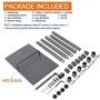Accessory Storage Stand Holder Compatible with Dyson V11 V10 V8 V7 V6, Docking Station Holder Floor Stand for Dyson Cordless Vacuum Cleaners, Metal Organizer Bracket with 6 Hooks, Silver Gray