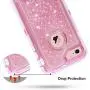 Anuck Case for iPhone 6S Plus Case, for iPhone 6 Plus Case (5.5 inch), 3 in 1 Hybrid Heavy Duty Defender Case Sparkly Floating Liquid Glitter Protective Hard Shell Shockproof TPU Cover - Pink Anuck Case for iPhone 6S Plus Case, for iPhone 6 Plus Case (5.5 inch), 3 in 1 Hybrid Heavy Duty Defender Case Sparkly Floating Liquid Glitter Protective Hard Shell Shockproof TPU Cover - Pink