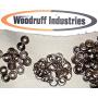 Woodruff Industries 50 Complete Sets Metal Snap (Press Stud) Buttons Rounded Fasteners Sewing Rivet Buttons for Clothing and Leather Snap Closing Fasteners Arts and Crafts Poppers Tool Silver 200 Comp