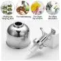 Ovida 10oz/300ml Metal Watering Can, Plant Spray Bottle, Stainless Steel Watering Pot, Outdoor Indoor Gardening Plant Water Can with Top Pump(Silver) Ovida 10oz/300ml Metal Watering Can, Plant Spray Bottle, Stainless Steel Watering Pot, Outdoor Indoor Gardening Plant Water Can with Top Pump(Silver)
