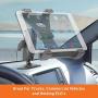 iBOLT TabDock Bizmount AMPs - Heavy Duty Drill Base Mount for All 7'' - 10'' Tablets ( iPad , Samsung Tab ) for Cars, Desks, Countertops: Great for Commercial Vehicles, Trucks, Schools, and Businesses