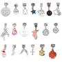 monochef DIY Charm Bracelet Making Kit, Jewelry Making Supplies Bead Snake Chain Jewelry Gift Set for Girls Teens